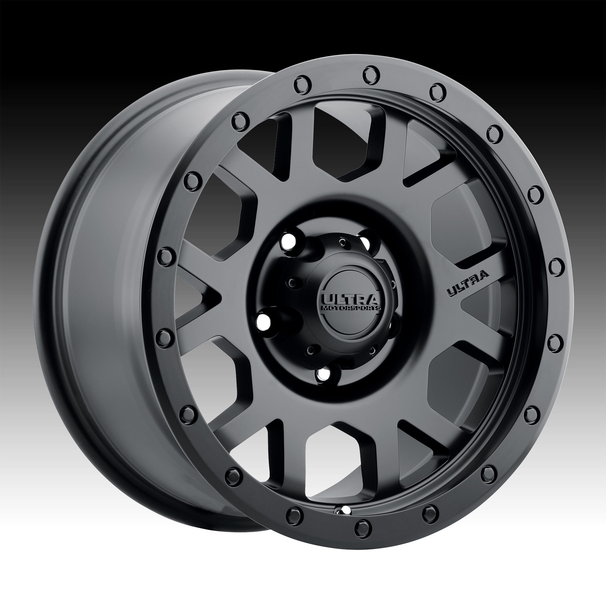 Ultra Sb The Boss Satin Black Satin Black Custom Truck Wheels